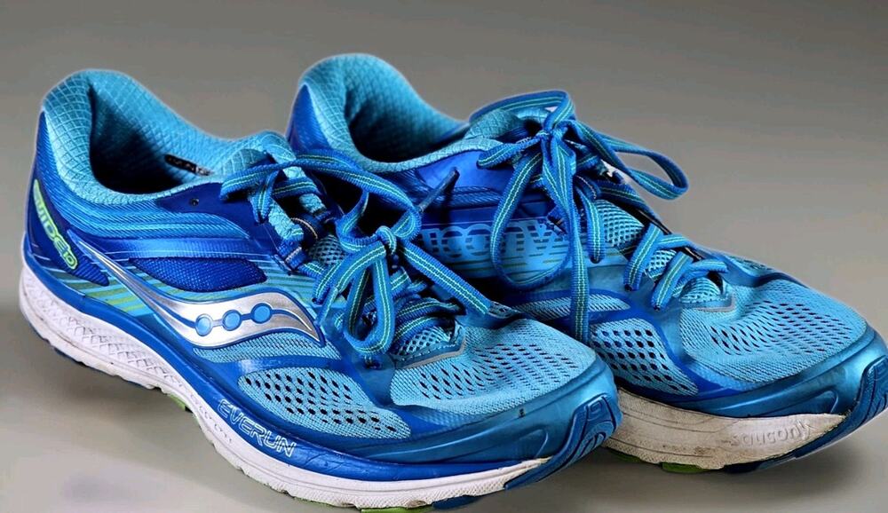 Saucony Guide 10 Women's Everun Shoes Running Sneakers Tennis Athletic Blue 9.5